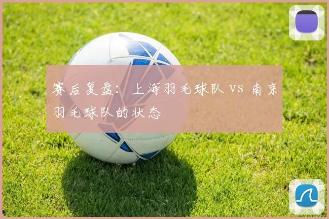 赛后复盘：上海羽毛球队 vs 南京羽毛球队的状态